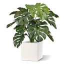 Monstera deluxe kunstplant 75cm - FR - brandvertragend