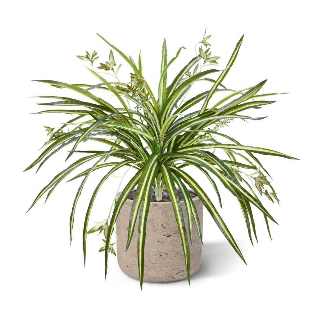 Chlorophytum RT kunst hangplant 45cm