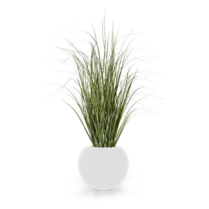 Kunst Rietgras plant 60cm - groen/creme