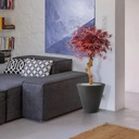 Acer Bonsai kunstboom op stam 85cm - burgundy