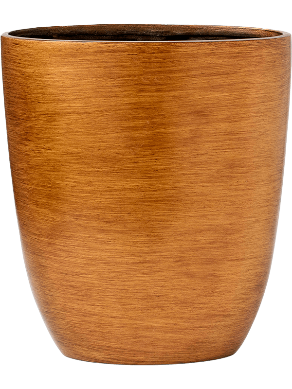 Capi Retro - Planter Oval - Gold - 37 cm