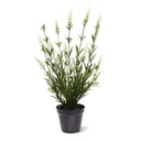 Lavendel kunstplant 50cm - wit - UV bestendig (in binnenpot)