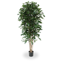 Ficus Exotica deluxe kunstboom 210cm - groen