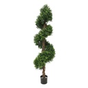 Buxus deluxe spiraal kunstplant 170cm - UV bestendig