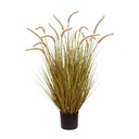 Pennisetum Kunst Grasplant 95cm bruin