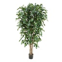 Ficus Exotica deluxe kunstplant 180cm - groen - FR - brandvertragend