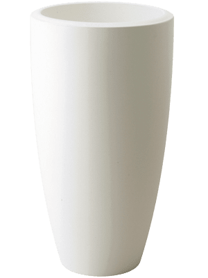 [3-6PURSHWI20] Elho Pure - Soft Round High - White - 90 cm